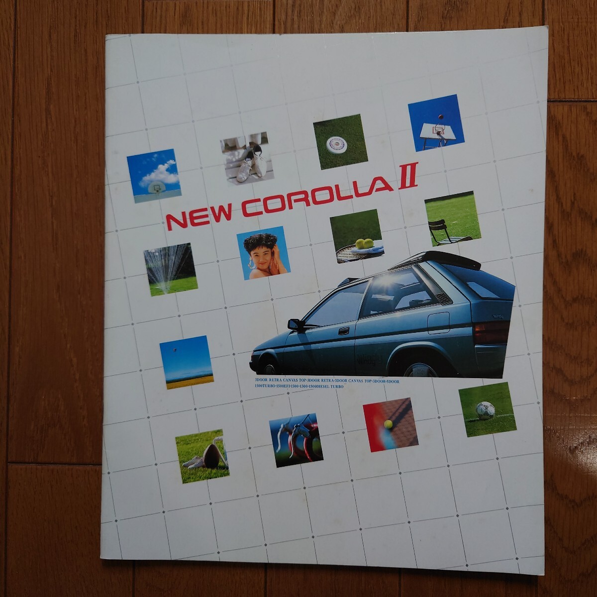 1989年3月・印字有表紙裏表紙黄ばみ有・EL31・カローラ Ⅱ・28頁・カタログ COROLLA TOYOTA拍卖
