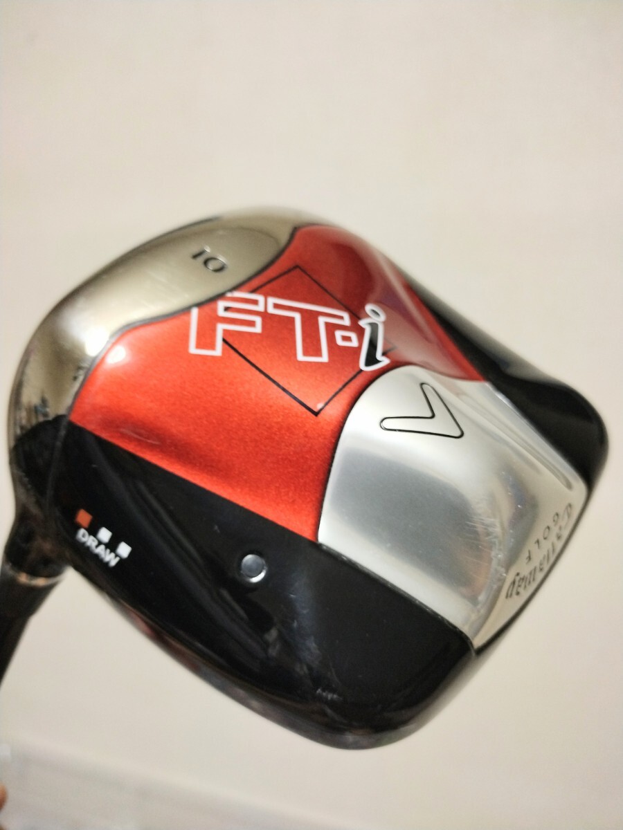Callaway FT-i DRAWドライバー 10° レフティ 左利き ドロー 中古品 キャロウェイゴルフ レア拍卖