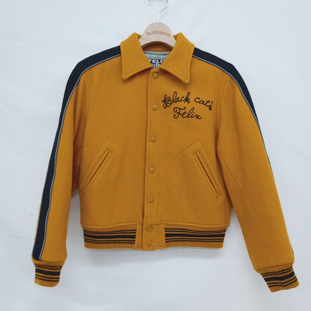 ●古5135 The REAL McCOY'S リアルマッコイズ スタジャン FELIX Sサイズ タグなし ハンガー付き【67】拍卖