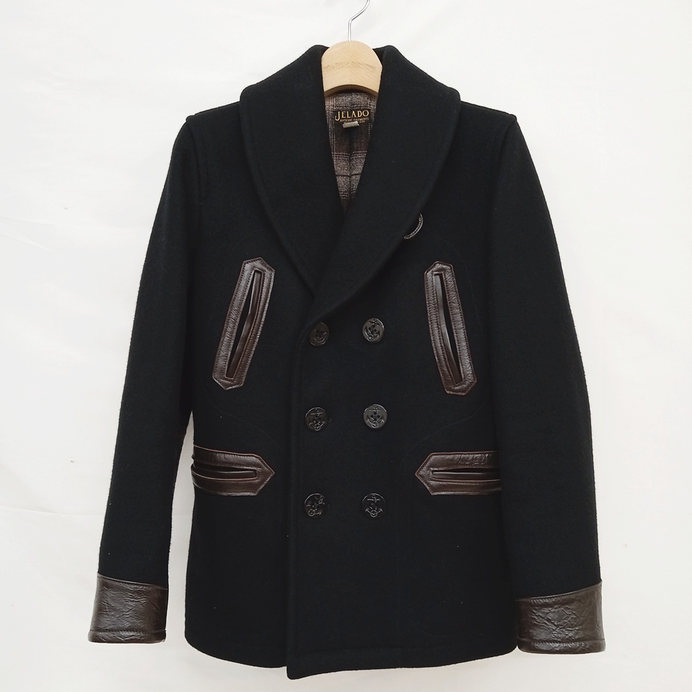 ●古5138 JELADO ジェラード Pコート DONKEY COAT サイズ36 S タグなし ハンガー付き【67】拍卖