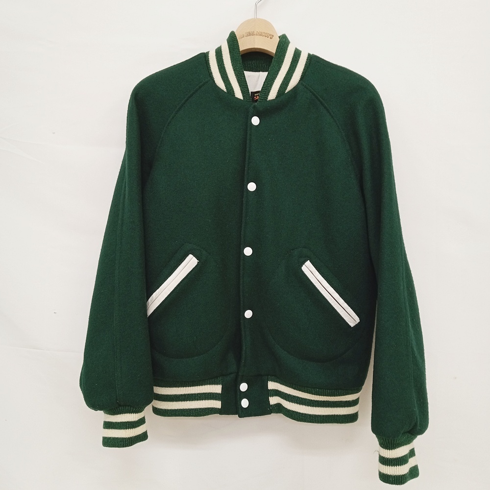 ●古5139 SKOOKUM スクーカム スタジャン スタジアムジャンパー サイズ36【67】拍卖