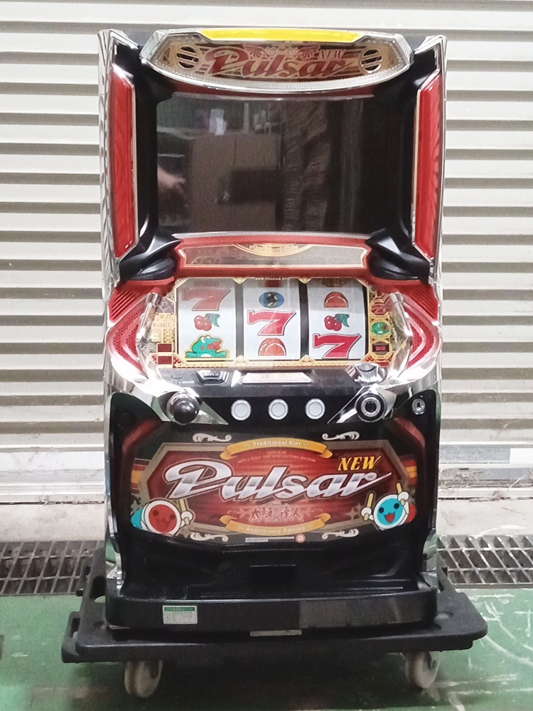 K55-580 中古☆ニューパルサー SP4 with 太鼓の達人 コイン不要機 動作確認済み 現状品 【直接お渡し】拍卖