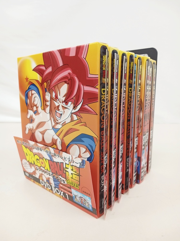 B4-3D6-648 中古☆ドラゴンボール超 DVD BOX1巻~7巻、9巻 ※8巻欠品拍卖