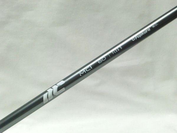 中古●フジクラ Fujikura MCI 60●Flex-S 38.6inch TC無し●スパイン7時●#3アイアンシャフト拍卖