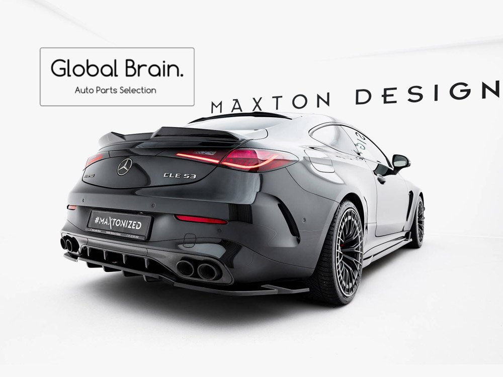 メルセデスベンツ CLE スポーツ C236/ CLE53 リア トランク スポイラー / ウィング ディフューザー エクステンション トリム カバー拍卖