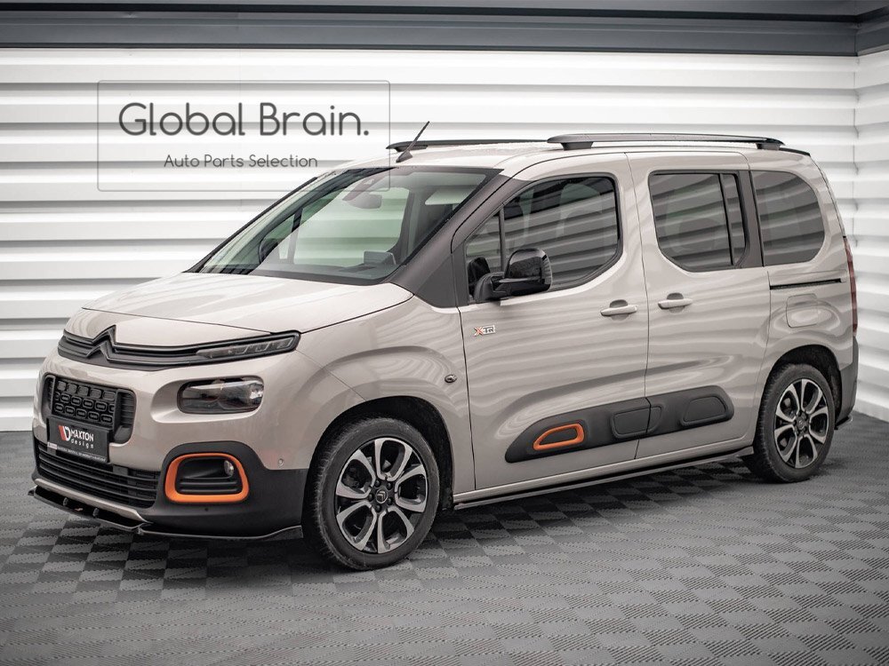 シトロエン ベルランゴ サイド スカート カバー スポイラー/ サイド スプリッター ディフューザー エアロ拍卖