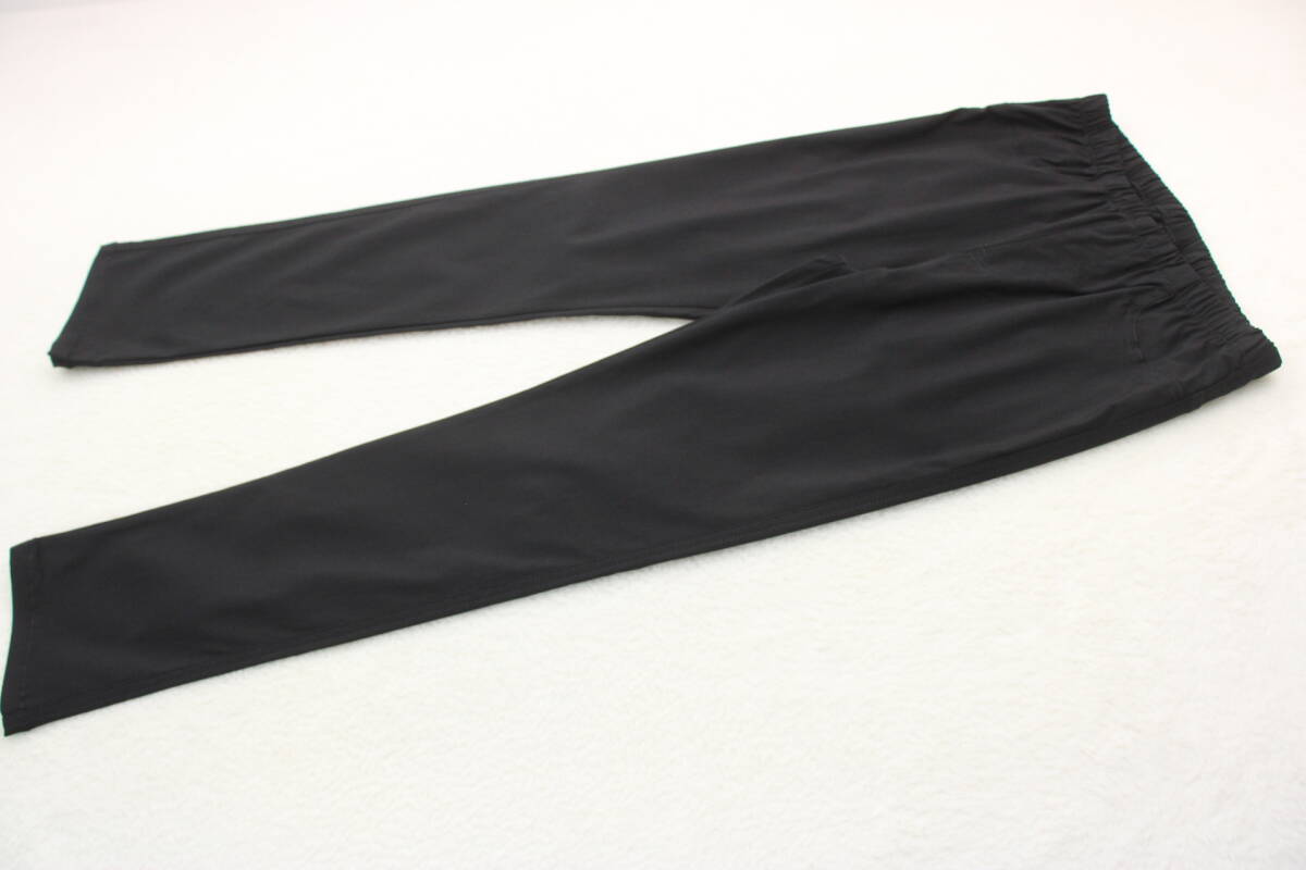5193 新品タグ付き ウエストゴムストレッチパンツ ブラックLサイズ拍卖