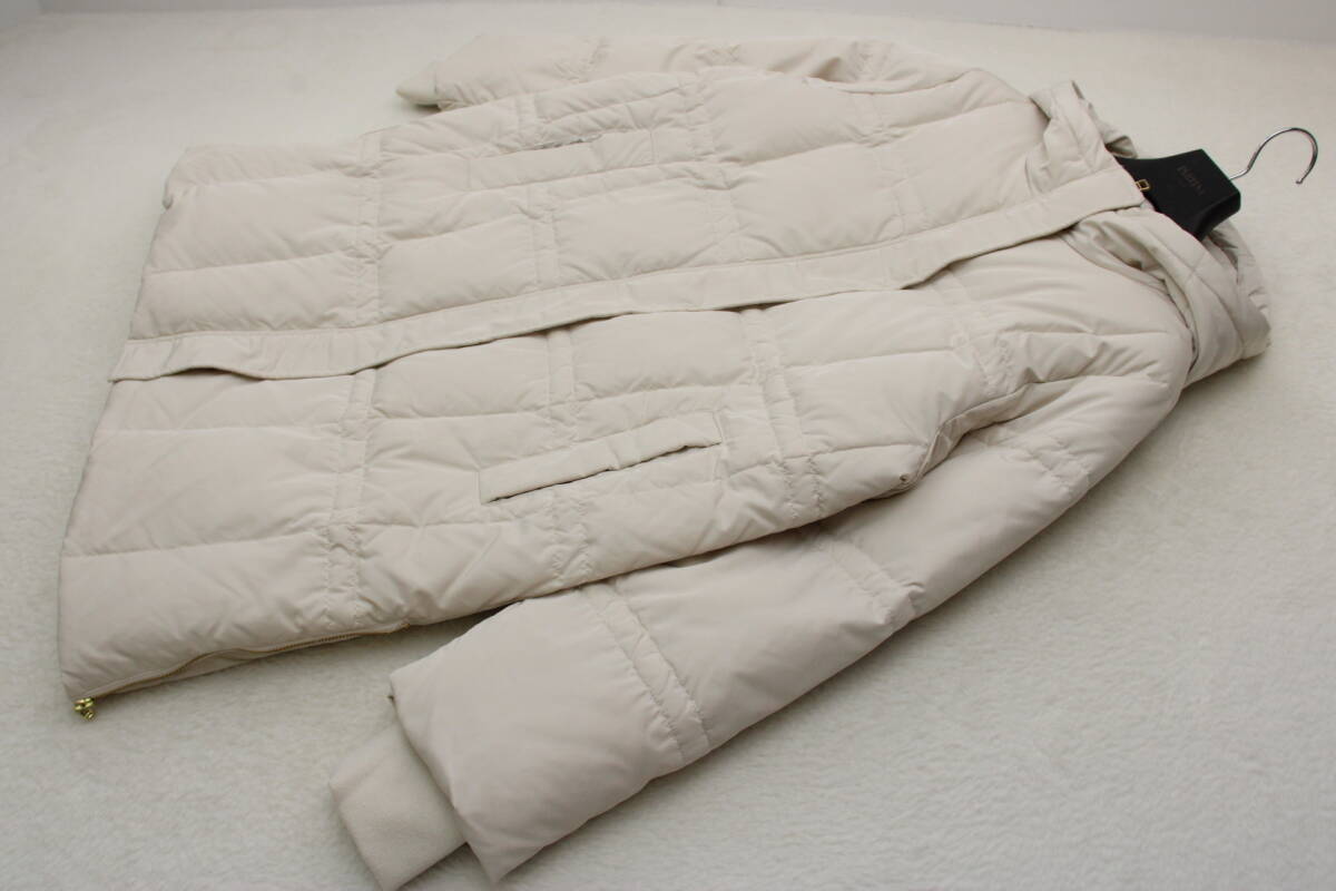 6097 新品 フードロングピュアダウンコート 定価¥18,900+税拍卖