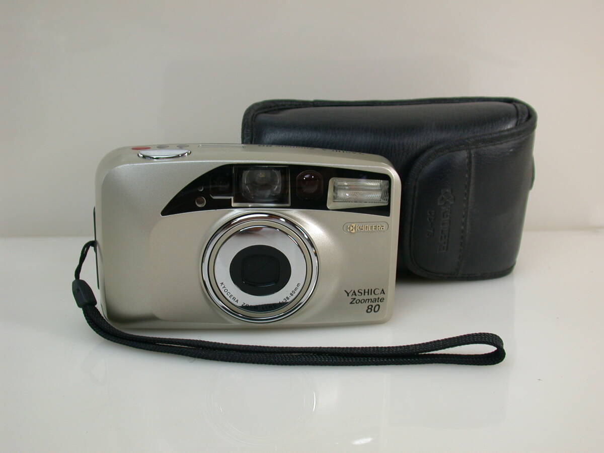 夢 外観綺麗 35mmAFズームコンパクトカメラ ヤシカズームメイト80 ジャンク拍卖