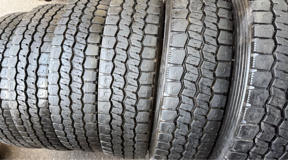 ダンロップ SPLT22 SP LT22 195/85R16 114/112 195 85 16 ミックスタイヤ DUNLOP 2023年製 深溝 6本セット拍卖