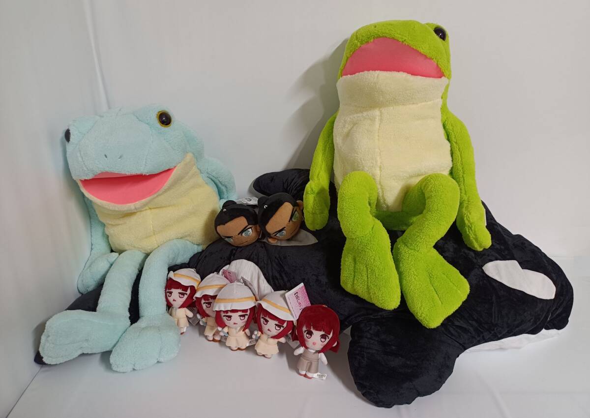 △K086-333 推しの子 天才子役! 有馬かな ぬいぐるみ おとぼけ ケロピョン ふんわり GIGA シャチ 他 ぬいぐるみ まとめ セット拍卖