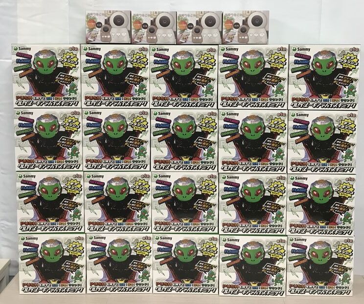 △S070-333 Sammy クレイジーギアデバイスギミック ・見守りたこねこ まとめセット拍卖