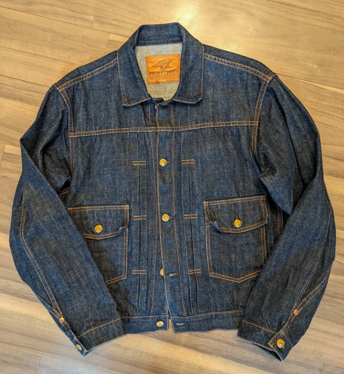 Atlast&co lot161 デニムジャケット42 Gジャン 拍卖