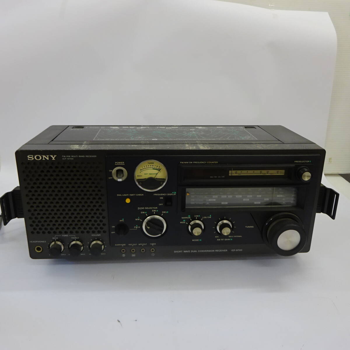 SONY ソニー ICF-6700 マルチバンドレシーバー 動作未確認 ジャンク品 ラジオ 音響機器 オーディオ 120サイズ発送 K-4237185-299-mrrz2拍卖
