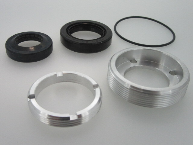 送料無料 A-31 ホンダ CB400F/CB350F 前後のホイール用強化リテーナー&ダストシールセット拍卖