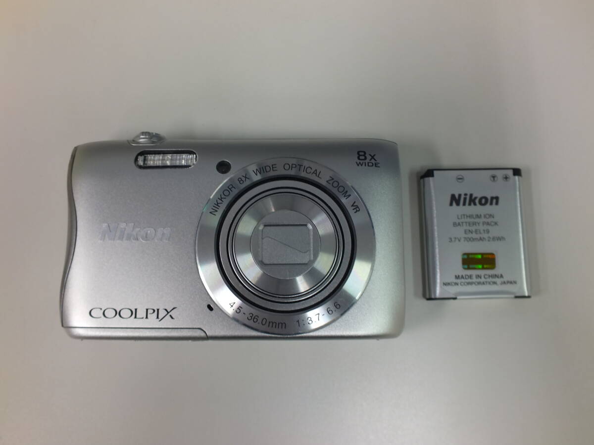Nikon COOLPIX S3700 コンパクト デジタルカメラ ニコン ジャンク 中古 激安1円スタート拍卖