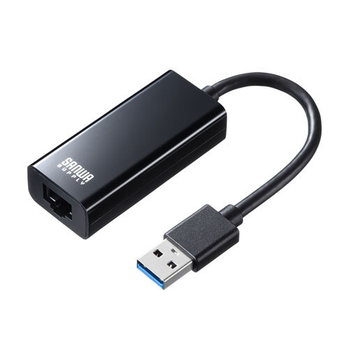 有線LANアダプタ USB A Gen1-LAN変換 Gigabit ブラック USB3.2 Gen1(USB3.1/3.0)をLAN変換 USB-CVLAN1BKN サンワサプライ 送料無料 新品拍卖