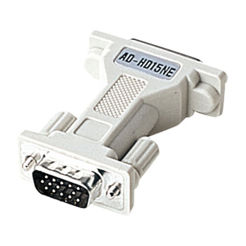 モニタ変換アダプタ D-sub15pinメス・ミニD-sub(HD)15pinオスコネクタを両端に持つ AD-HD15NEK サンワサプライ 送料無料 新品拍卖