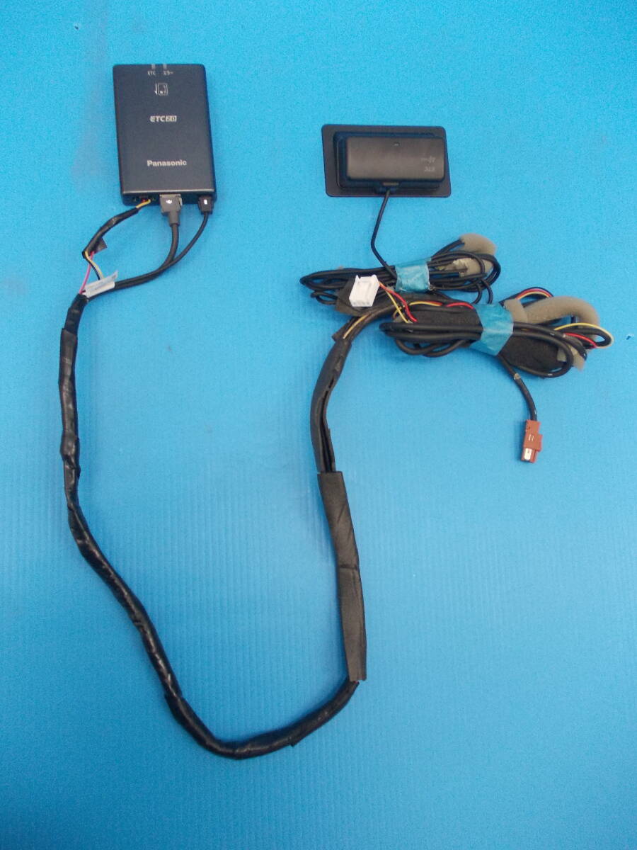 作動確認済■ETC2.0 新セキュリティ対応 CY-DMMDJ1JT Panasonic アンテナ分離型 12V用 マツダ純正オプション R6年 DJ5FS/マツダ2に使用拍卖