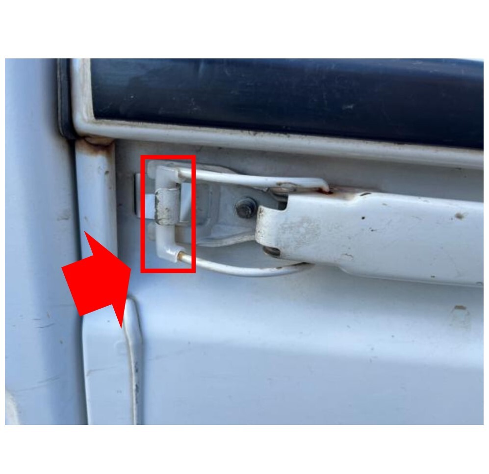 ★新品 未使用 純正部品 スバル SUBARU サンバー SAMBAR TT1 TT2 ゲート ロック カバー 1台分 セット リフレッシュ 補修 修理 レストア★拍卖