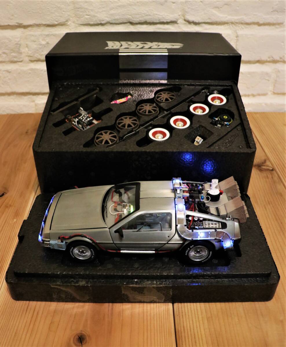 レア! 本物 ホットウィール デロリアン アルティメットエディション バック トゥ ザ フューチャー delorean MATTEL / HOTTOYS ホットトイズ拍卖