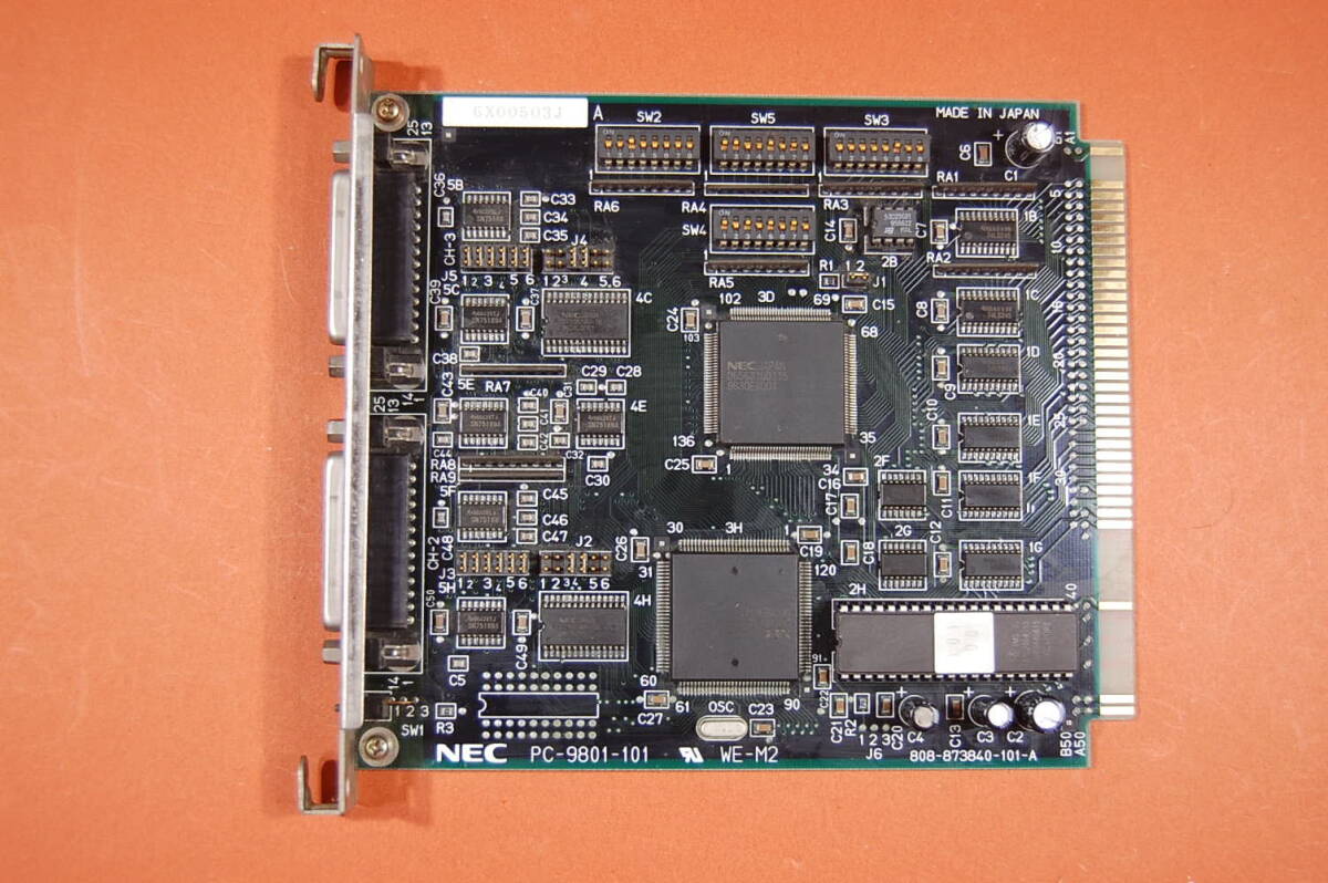 PC98 Cバス用 インターフェースボード NEC純正 PC-9801-101 RS-232C拡張ボード? 動作未確認 現状渡し ジャンク扱いにて T-194 0503J 拍卖