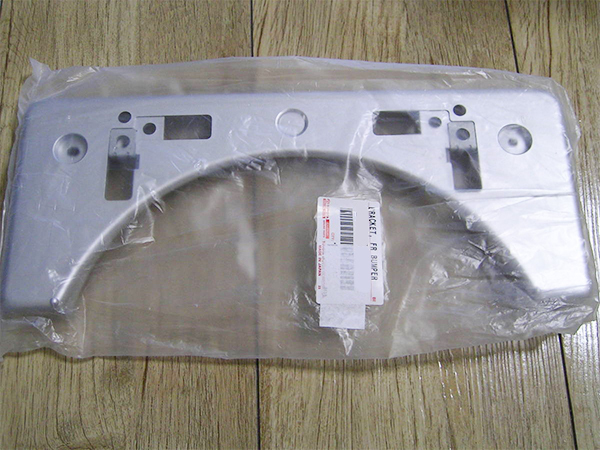 トヨタ 純正 セルシオ プレート ブラケット フロント バンパー ナンバー ベース シルバー 後期 UCF 30 31 3UZ 検 マフラー グリル ホイール拍卖