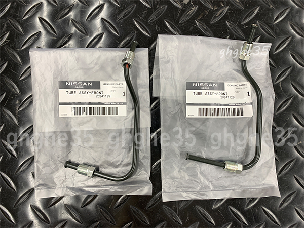日産 純正 シルビア S15 ブレーキ パイプ 左右 セット 検索 フロント キャリパー ホース チューブ 4pot シート エンジン フロント エアロ拍卖