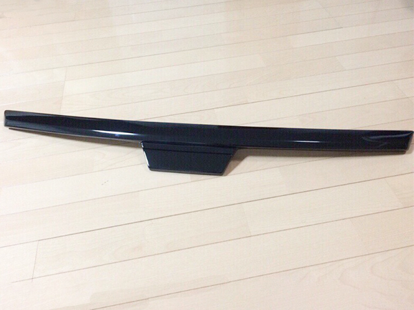 トヨタ 純正 ヴォクシー 80 系 G's用 ボンネット フード フロント モール 黒 他の グレードに流用可 マークレス エンブレム レス バンパー拍卖