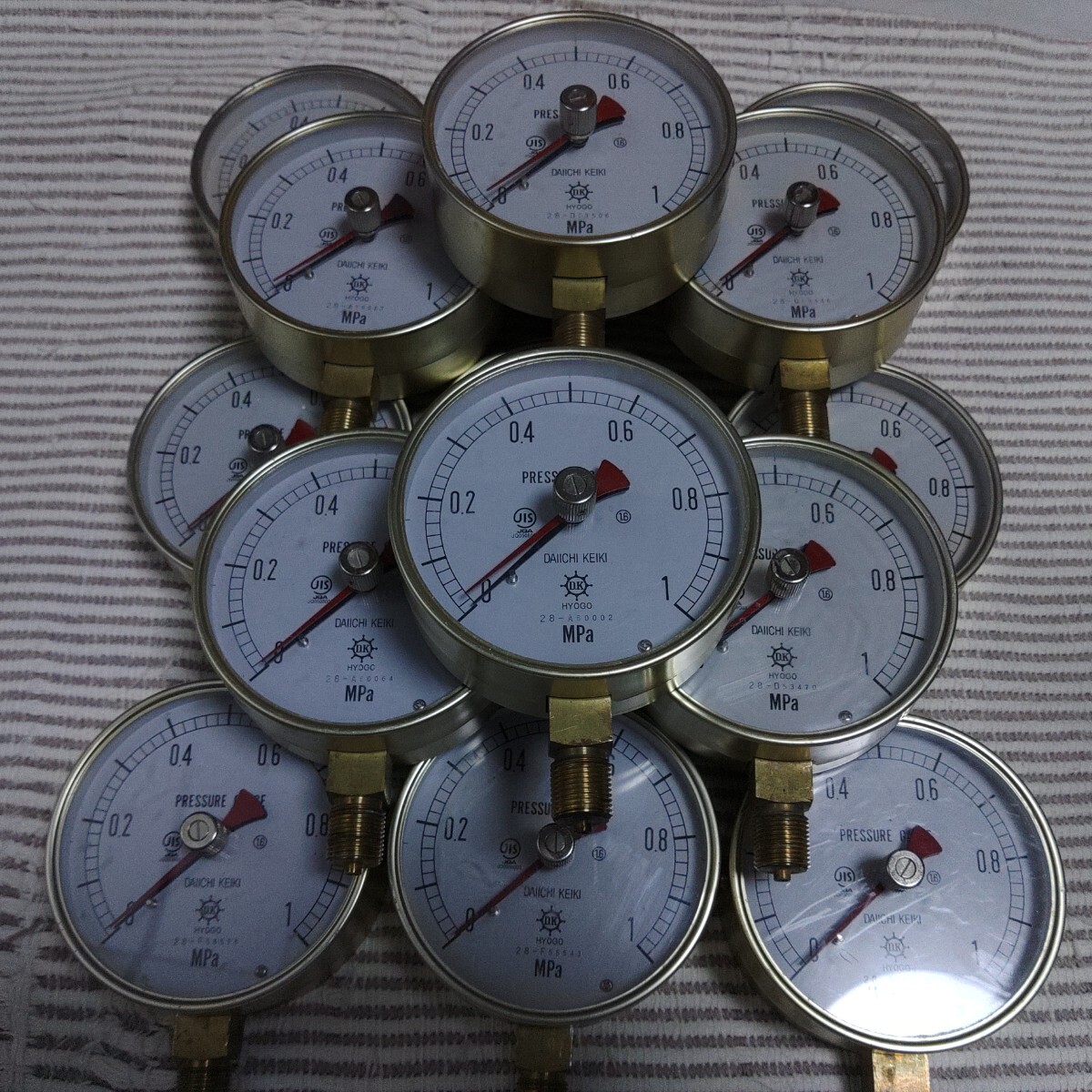 第一計器 圧力計 中古 15個 ゆうパック100サイズ 拍卖