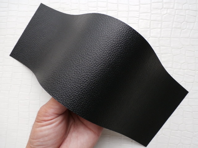 カンガルーレザー しぼ型押し ブラック ビリヤード 本革レザーグリップ拍卖