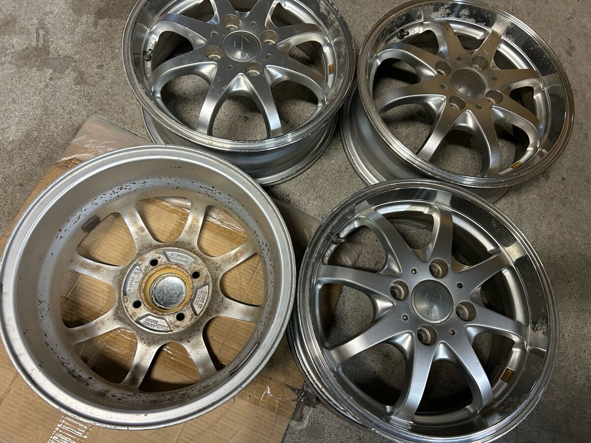 ★送料無料 WEDS レオニス 4本 PCD100 5J+45 (1007)拍卖