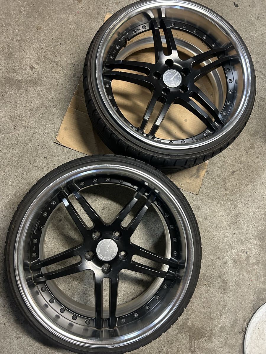 ★WORK ワーク グノーシス 2本 20インチ 9.5J F105 ミネルバ 225 30 20(21年)×2拍卖