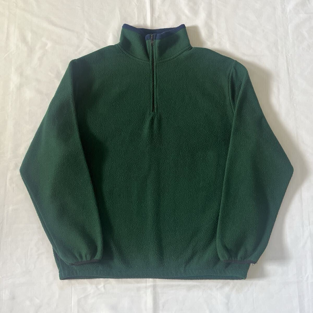 80's REDHEAD レッドヘッド USA製 アメリカ古着 フリース ビンテージ グリーン プルオーバー拍卖