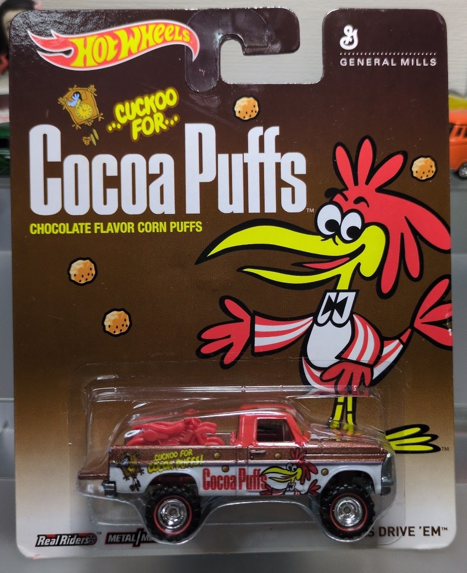 Hot Wheels POP CULTURE TEXAS DRIVE EM テキサス ドライブ ココアパフ ソニー・ザ・ココ・バード拍卖