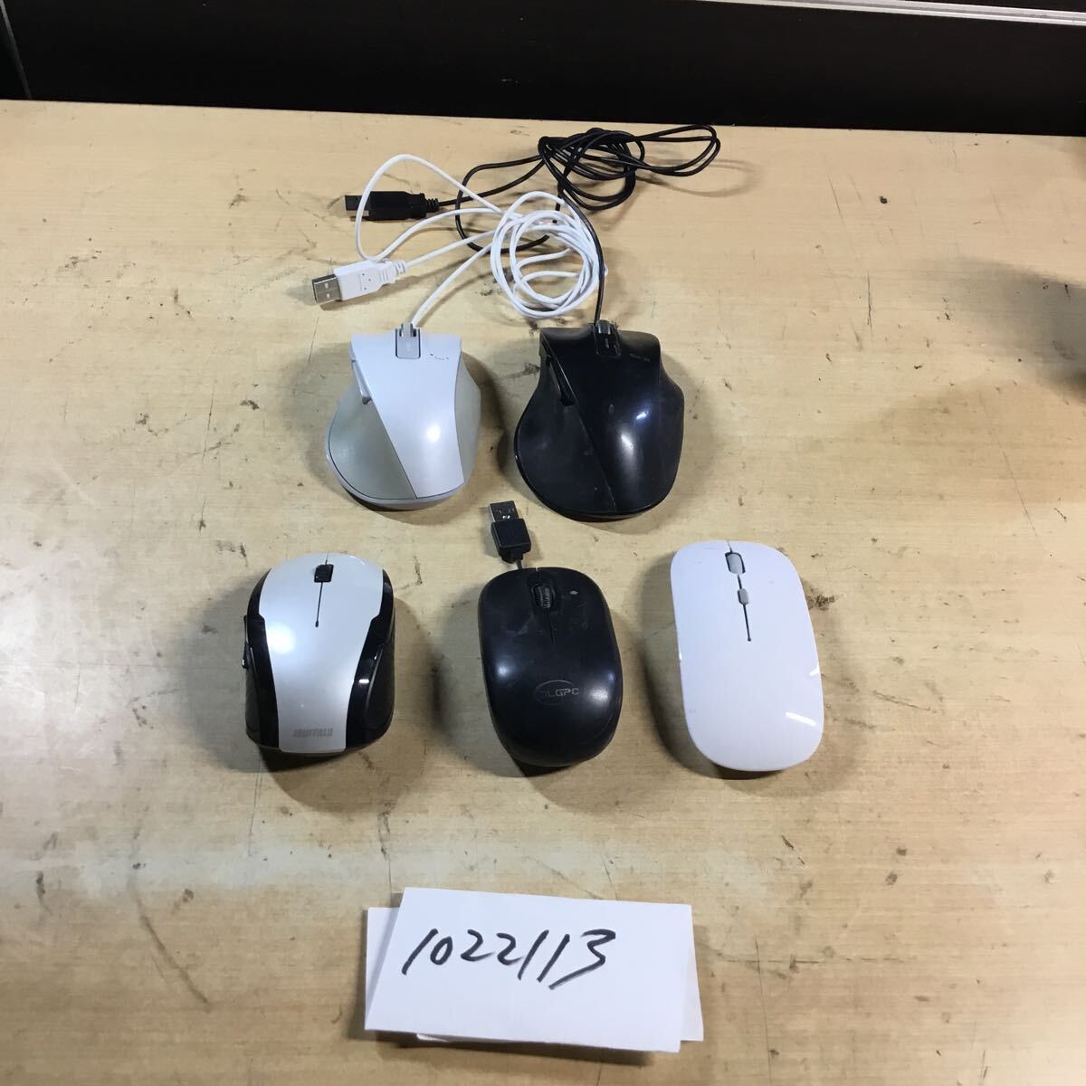 (10221113D)中古品/エレコム/ELECOM/EX-G/BUFFALO/SRMB99/他有線/無線/マウス/5個セット拍卖