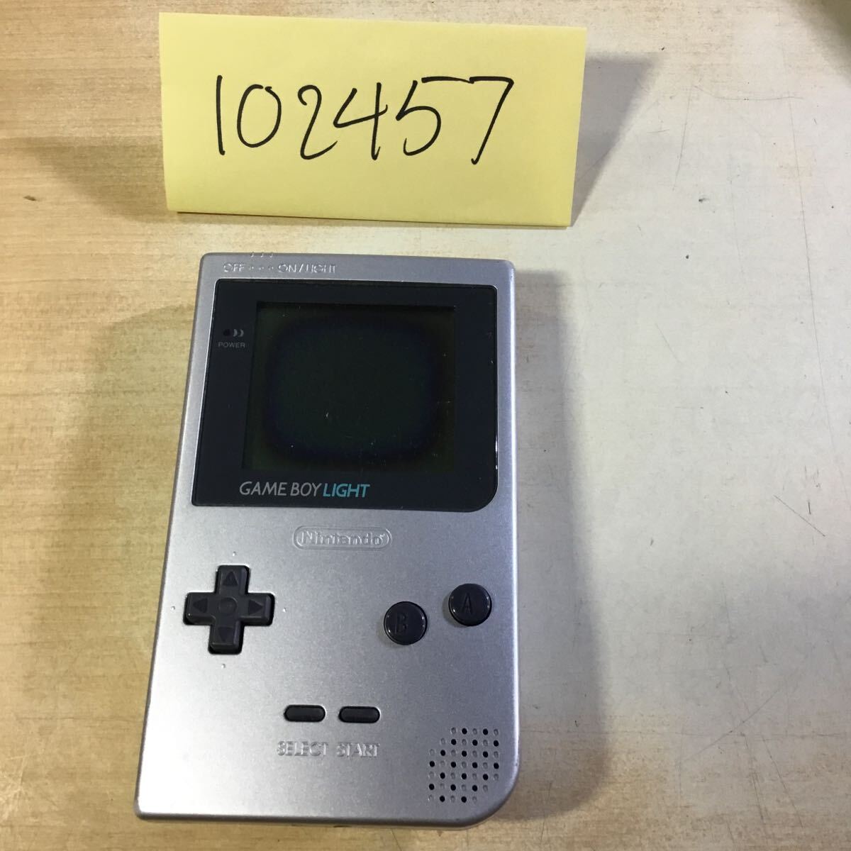 【送料無料】(102457C)Nintendo GAMEBOY LIGHT MGB-101 ゲームボーイライト 本体のみ ジャンク品拍卖