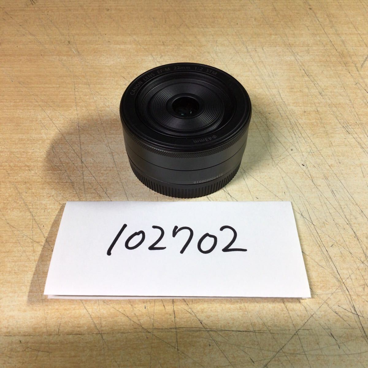 【送料無料】(102702C) Canon EF-M22mm F2 STM 単焦点レンズ ジャンク品拍卖