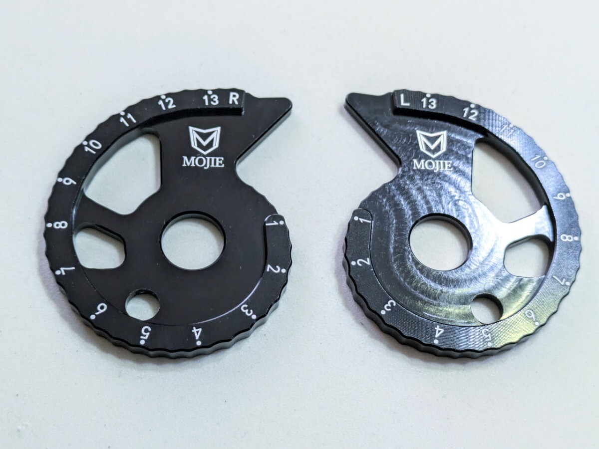 セロー225 セロー250 XT250Xトリッカー アルミ スネイルカム チェーンアジャスター 新品未使用 ブラック拍卖