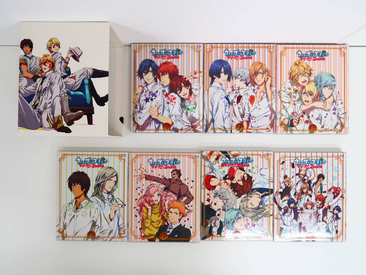 YC1620/Blu-ray/うたの☆プリンスさまっ♪ マジLOVE2000% 全7巻セット 収納BOX付拍卖
