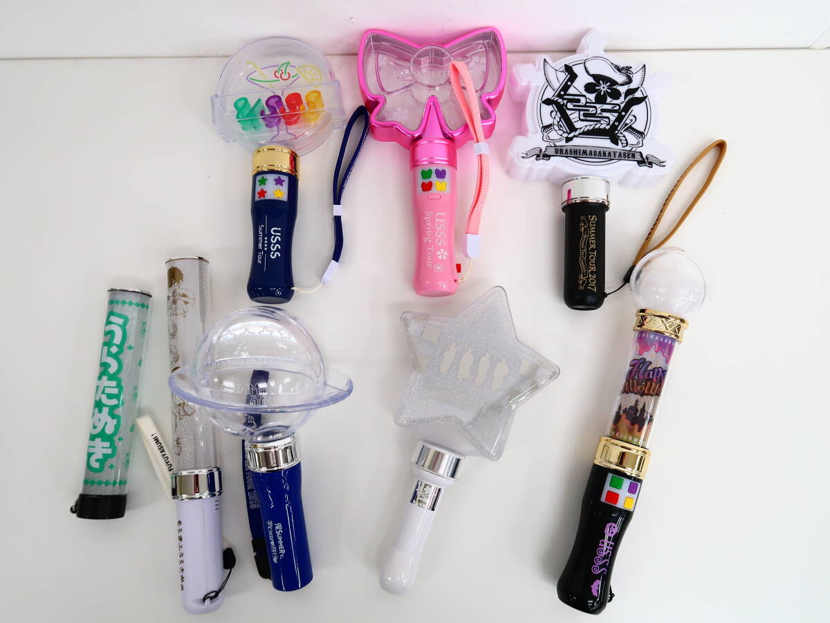 YC1625/8点セット 浦島坂田船 ペンライト/うらたぬき ペンライトチューブ拍卖