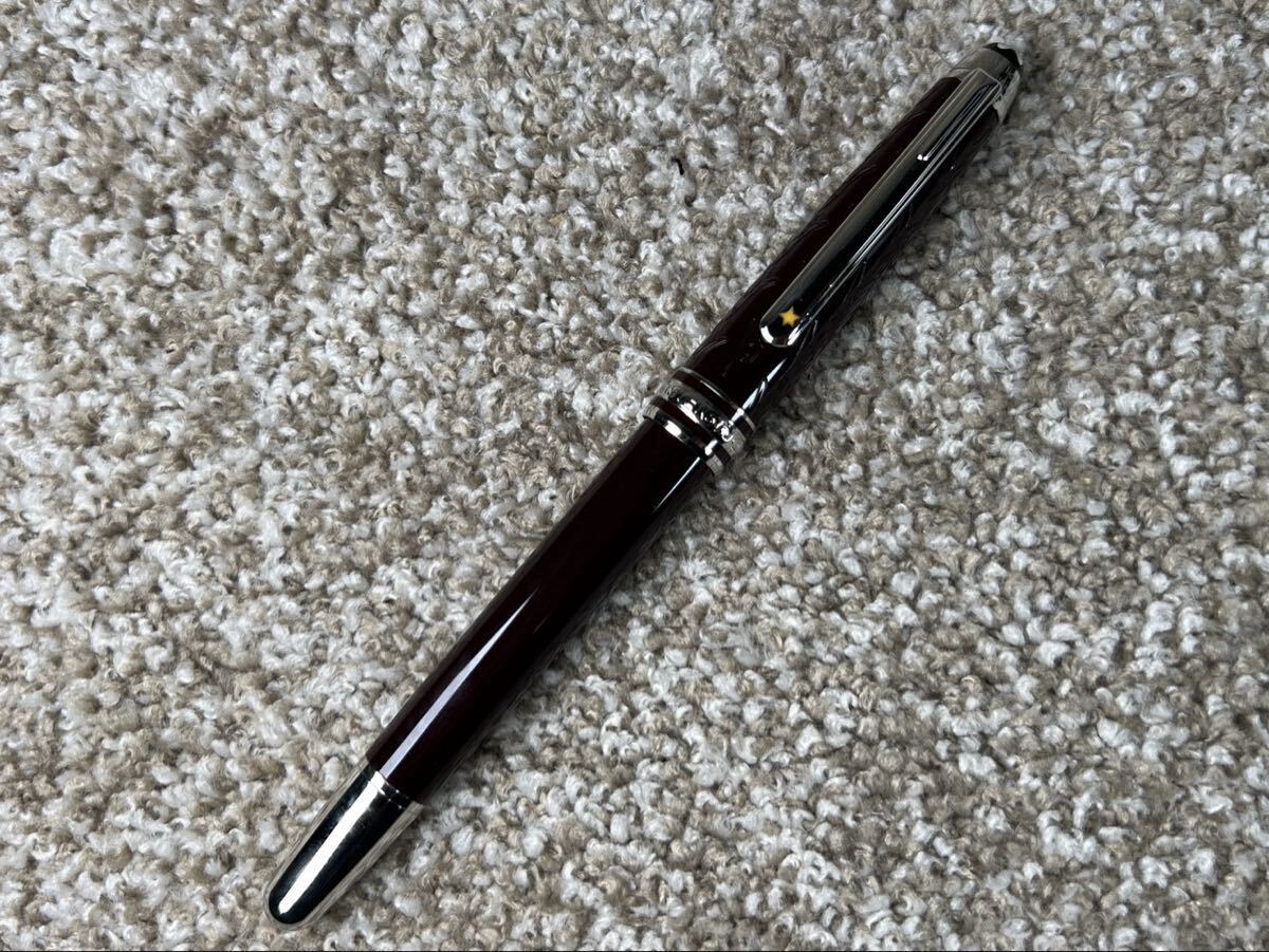 MONTBLANC モンブラン ボールペン 星の王子様 キャップ 小豆色 未使用拍卖