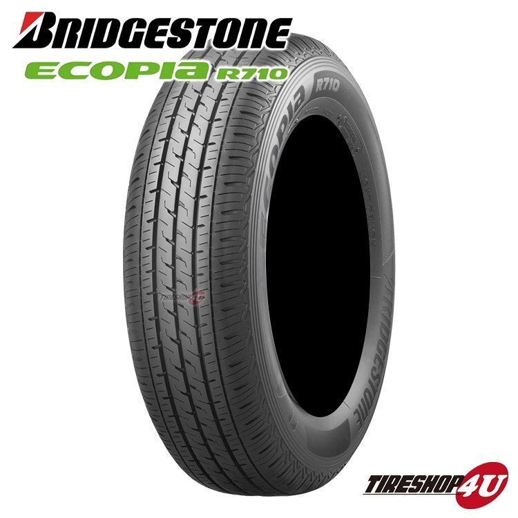 BRIDGESTONE ECOPIA R710 155/80R13 155/80-13 90/89N ブリヂストン エコピア BS 新品 取寄せ品 4本税込40,832円~ 6本61,248円~拍卖