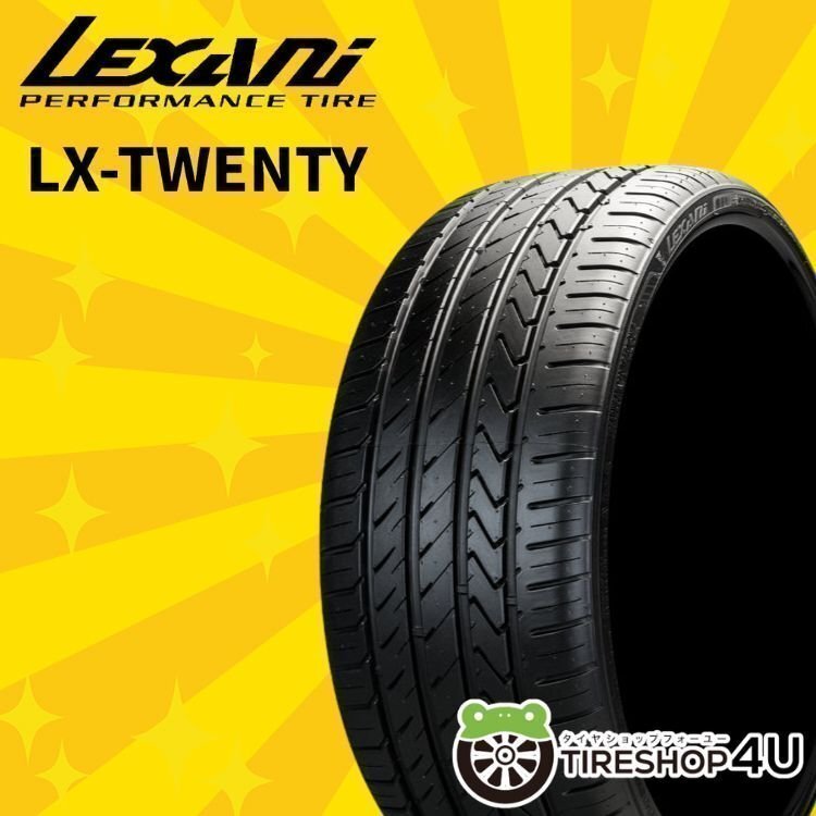 2025年製 LEXANI LX-TWENTY 245/45R20 245/45-20 103W XL 4本セット レグザーニタイヤ LX トゥエンティ luxurytire 4本SET拍卖