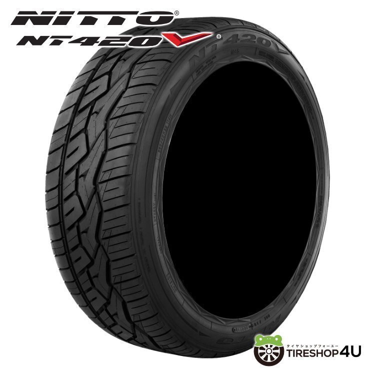 NITTO NT420V 275/35R22 275/35-22 104W ニットー トーヨーブランド SUVラグジュアリータイヤ 取寄せ品 4本送料税込161,598円~拍卖