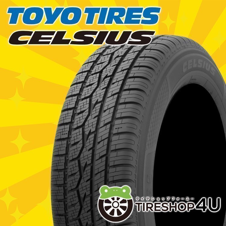 2025年製 TOYO CELSIUS 155/65R14 155/65-14 75T トーヨー 4本セット セルシアス オールシーズンタイヤ 4本SET拍卖