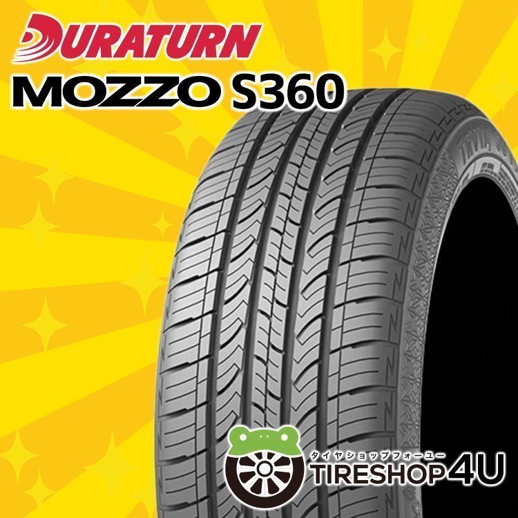2025年製 DURATURN MOZZO S360 225/60R18 225/60-18 100H デュラターン 4本セット モッゾ 新品 激安 タイヤ 4本SET拍卖