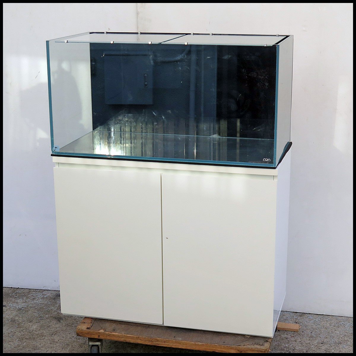 △引取限定 ADA アクアデザインアマノ ガラス水槽 幅900mm×奥行450mm×高さ1160mm 水槽台付き 飼育水槽/熱帯魚拍卖