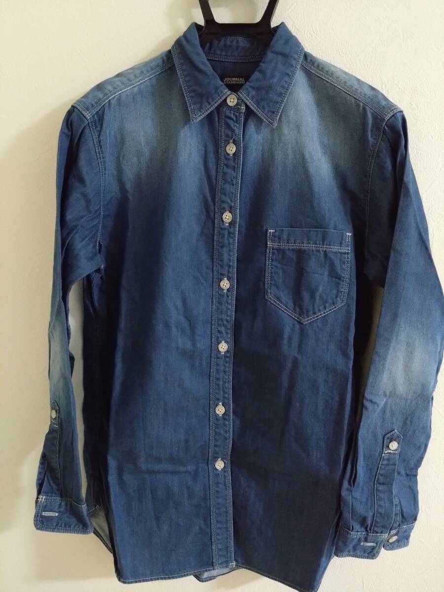 ☆ジャーナルスタンダード☆デニムシャツ・サイズM・3回着拍卖