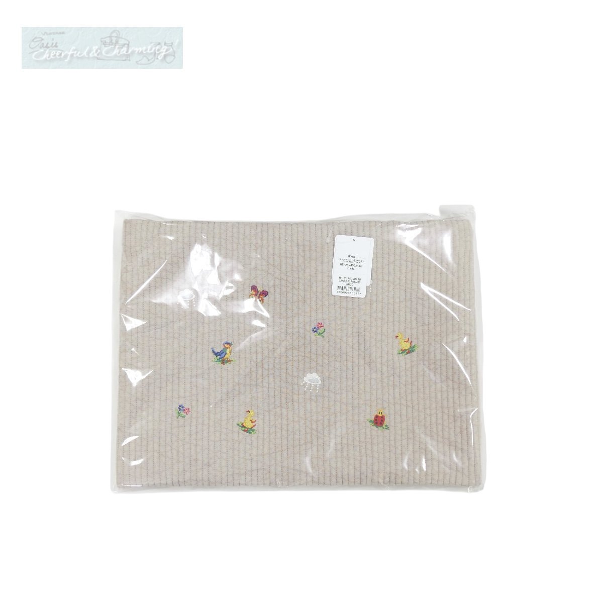 未使用 FEILER × pionunnal MIMIバッグ カフェベージュ シュニール織 ヌビキルコットン '25年9月発売拍卖